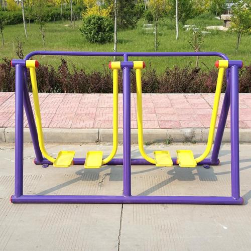 玉峰室外健身器材之漫步机的标准锻炼方法