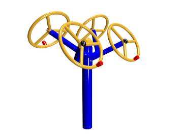 玉峰室外健身器材让您享受健康生活