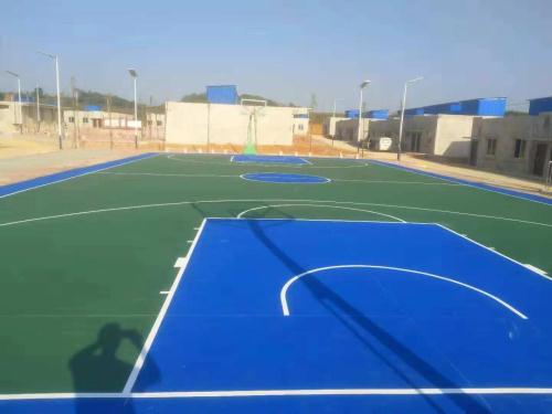 建造全新的塑胶篮球场需要耗时多久呢，看完你就明白